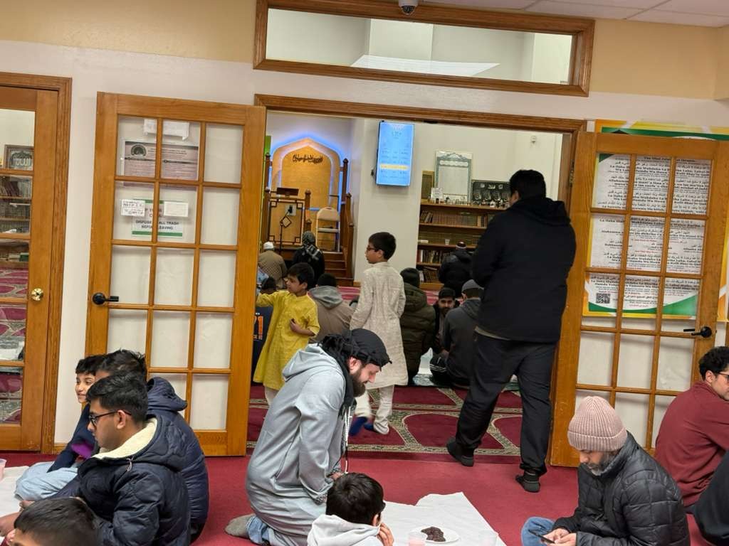 Community Iftar 2026 - Dates and samosas on the spread